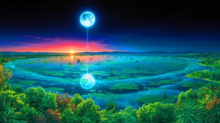 « La Lune a dicté notre souffle » : un géochimiste dévoile l’incroyable lien caché entre la rotation terrestre, l’oxygène et la présence même de la vie sur Terre Illustration de la relation entre la rotation terrestre, l'oxygénation atmosphérique et les cyanobactéries. Image réalisée par IA.
