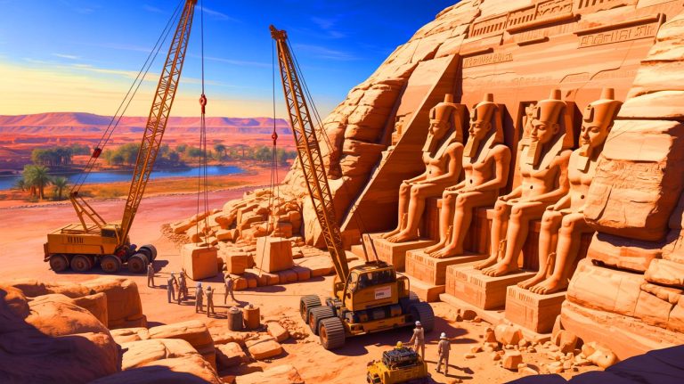 « Ils vont engloutir un temple pharaonique » : une course mondiale à 370 millions d’euros tente de sauver ce trésor avant qu’il ne disparaisse