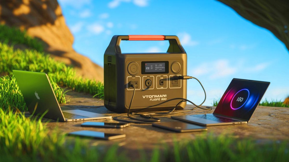 Cette station électrique VTOMAN FlashSpeed 1500 à prix dérisoire bouleverse le marché énergétique européen Illustration de la station électrique portable VTOMAN FlashSpeed 1500 avec sa conception modulaire et sa recharge ultra-rapide.