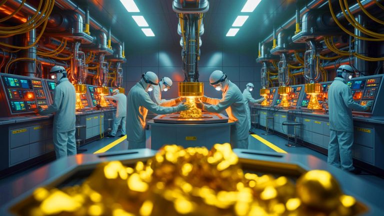 « Mon dieu, ça explose ! » La science transforme le rêve alchimique en cauchemar économique : l&rsquo;or à quel prix ?