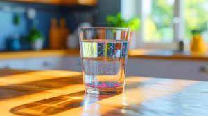 « Un océan de plastique dévastateur » : 8 millions de tonnes de microplastiques envahissent nos eaux, une catastrophe écologique en cours Illustration de la présence inquiétante de microplastiques dans l'eau potable.
