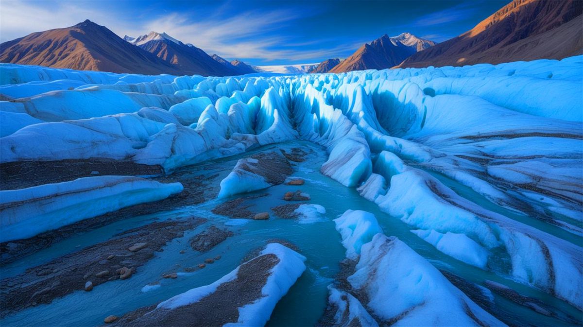 Attention, catastrophe en cours : les glaciers stables fondent à une vitesse terrifiante, qui en paiera le prix ? Illustration de la fonte accélérée des glaciers du Pamir au Tadjikistan.