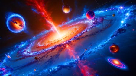 Attention : un univers avant le Big Bang ? Les simulations révèlent des secrets terrifiants qui changent tout ! Illustration de l'exploration des origines de l'univers par la relativité numérique.
