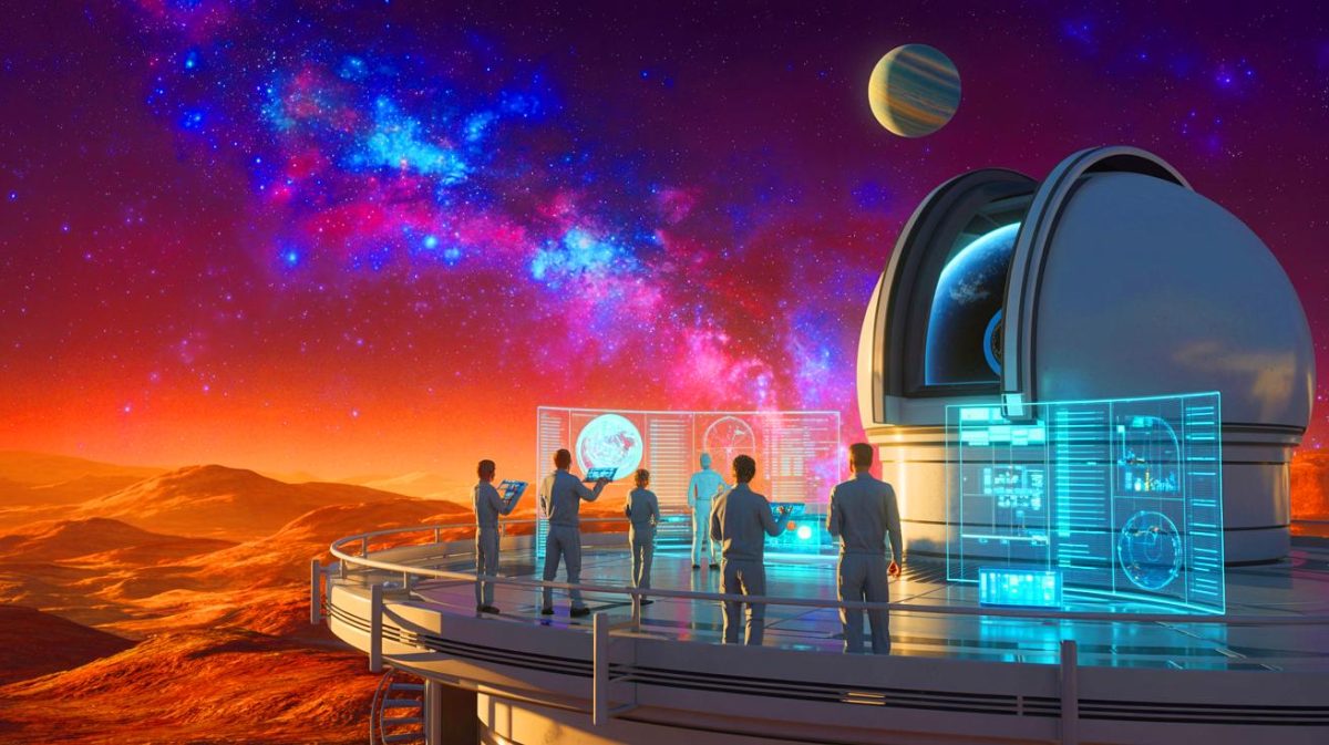 Vie extraterrestre : une étude secrète révèle 5 faits choquants qui bouleversent toutes nos certitudes actuelles Illustration de la communication médiatique autour de l'exploration des exoplanètes et la recherche de vie extraterrestre.