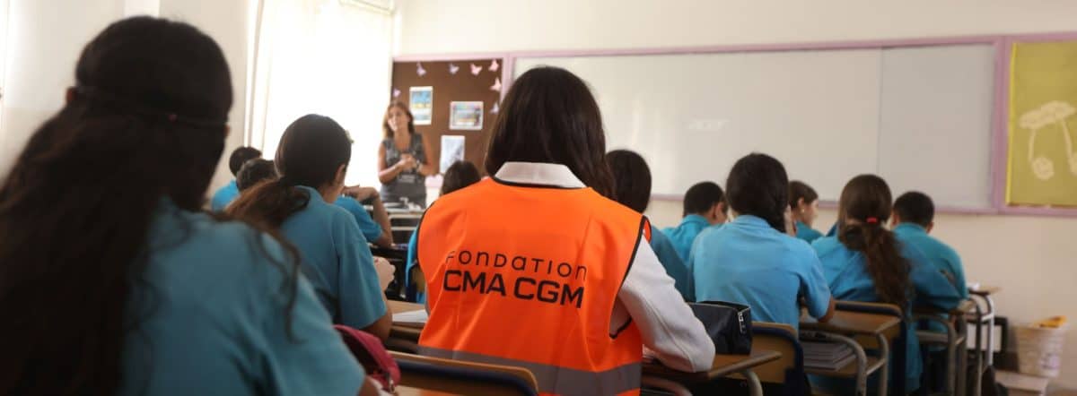 Liban : la Fondation CMA CGM réhabilite l’école d’Alma al Chaab et équipe 21 établissements en énergie solaire