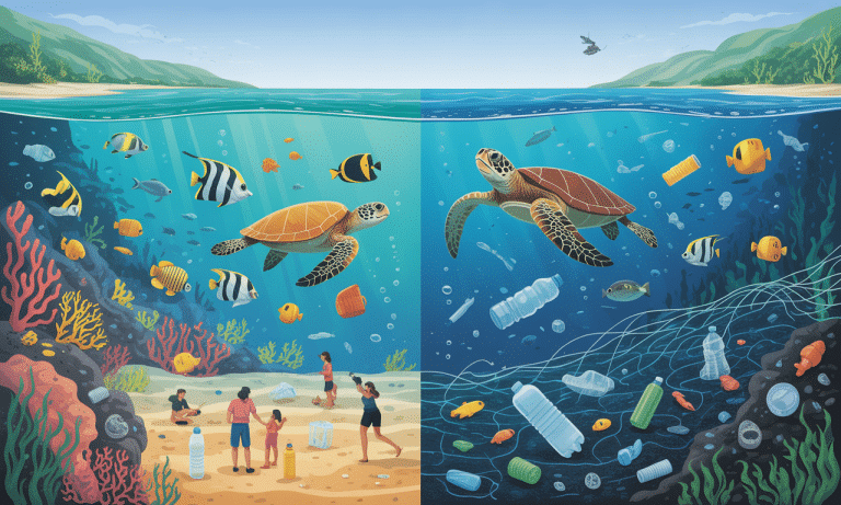 L’impact du plastique sur les océans et comment l’éviter