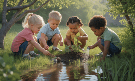 découvrez des conseils pratiques pour sensibiliser les enfants à l'écologie dès le plus jeune âge et leur transmettre des valeurs respectueuses de l'environnement.