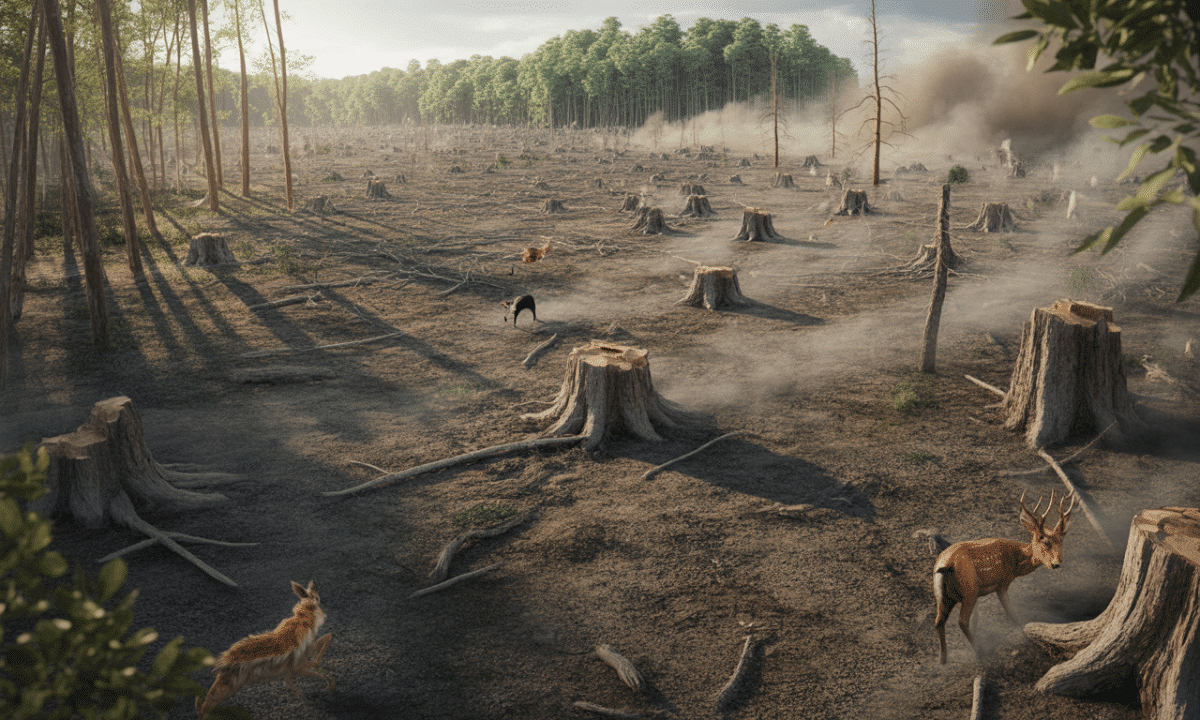 Les conséquences de la déforestation massive sur la planète découvrez l'impact majeur de la déforestation massive sur l'environnement, la biodiversité et le climat de notre planète, et l'importance d'agir pour préserver nos écosystèmes.